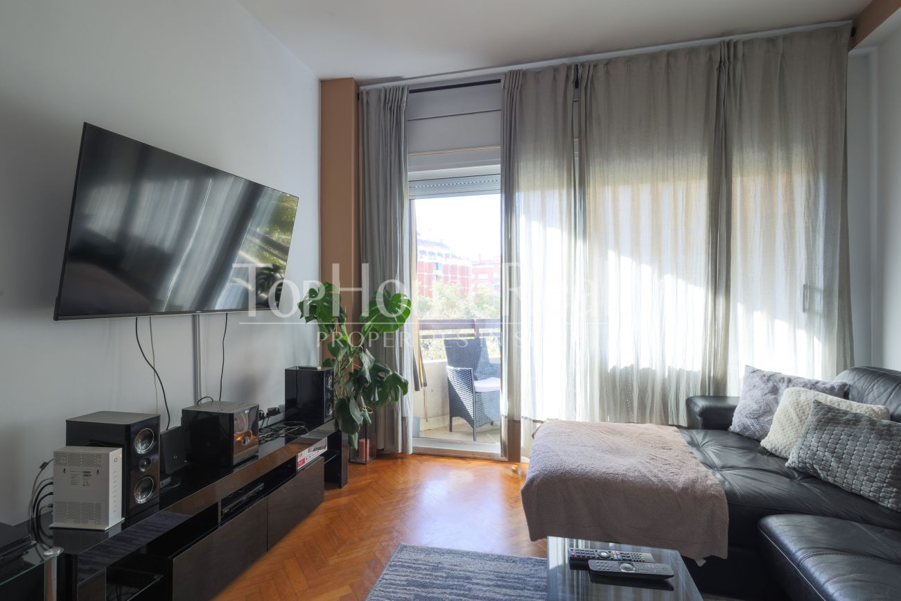 Bright furnished apartment for rent in Les Corts, Barcelona