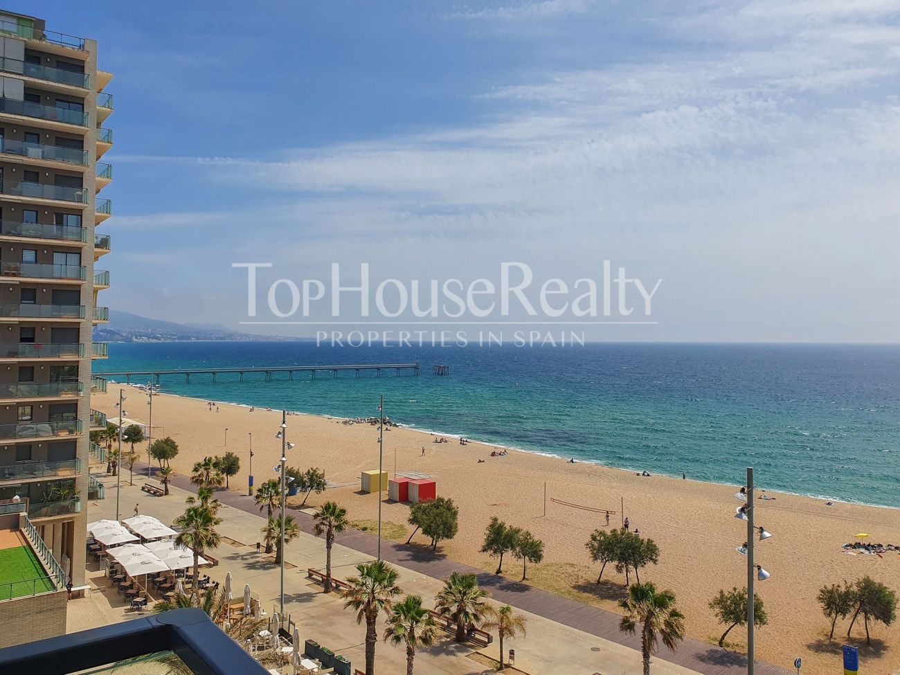 Espectacular apartamento con vistas al mar en primera línea de Badalona