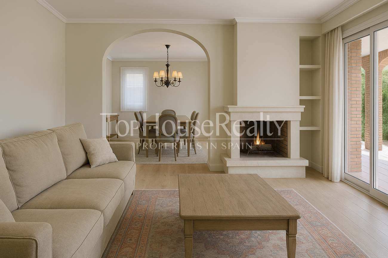 Luxury detached villa for rent in Gavà Mar, fully renovated