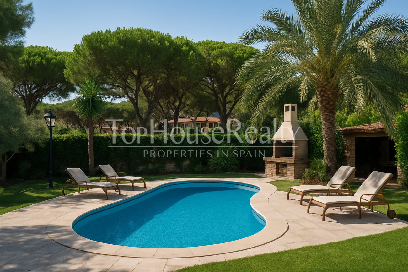 Luxury detached villa for rent in Gavà Mar, fully renovated
