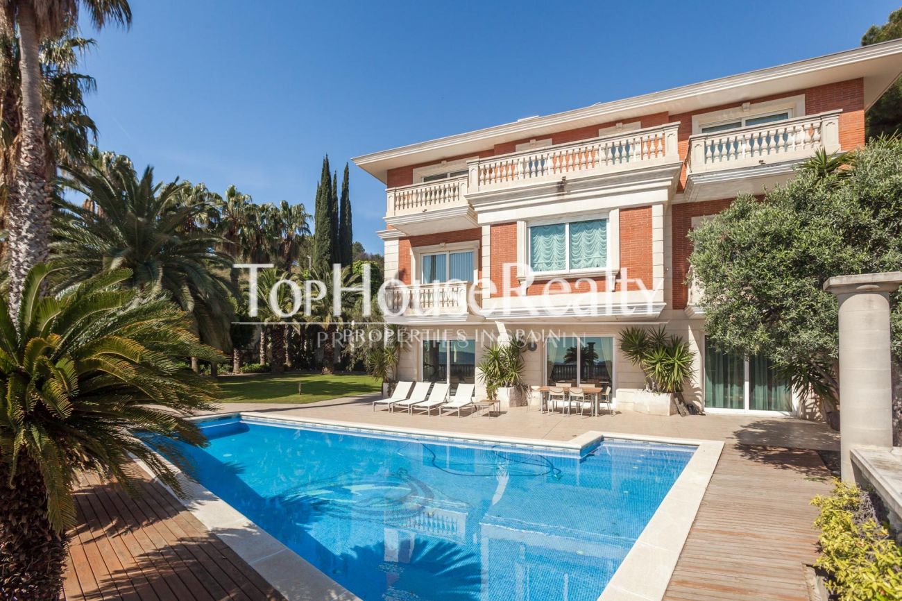 Spectacular house in the Pedralbes neighborhood with panoramic views