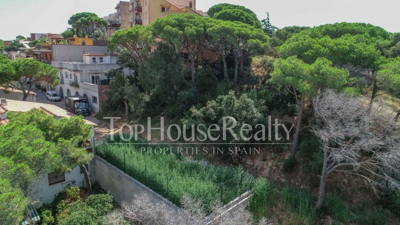 Unique plot with panoramic sea views in Sant Feliu de Guixols