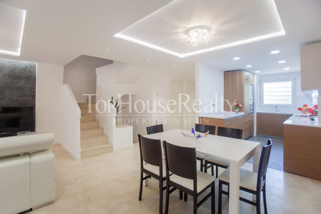 Exclusive townhouse in Gava Mar for rent