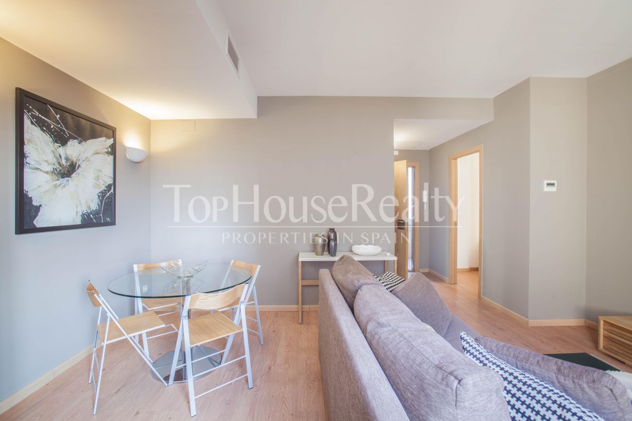 cosy furnished flat in Paseo de Gracia