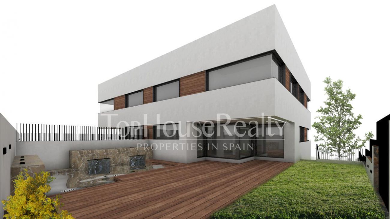 Newly constructed house for sale in Alella