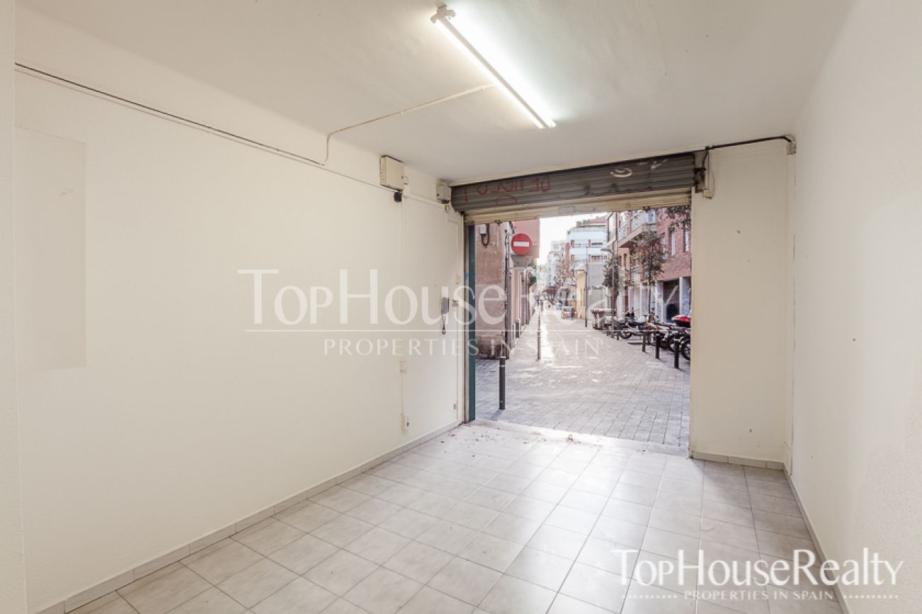 Commercial premises in the area of Saint Gervasi