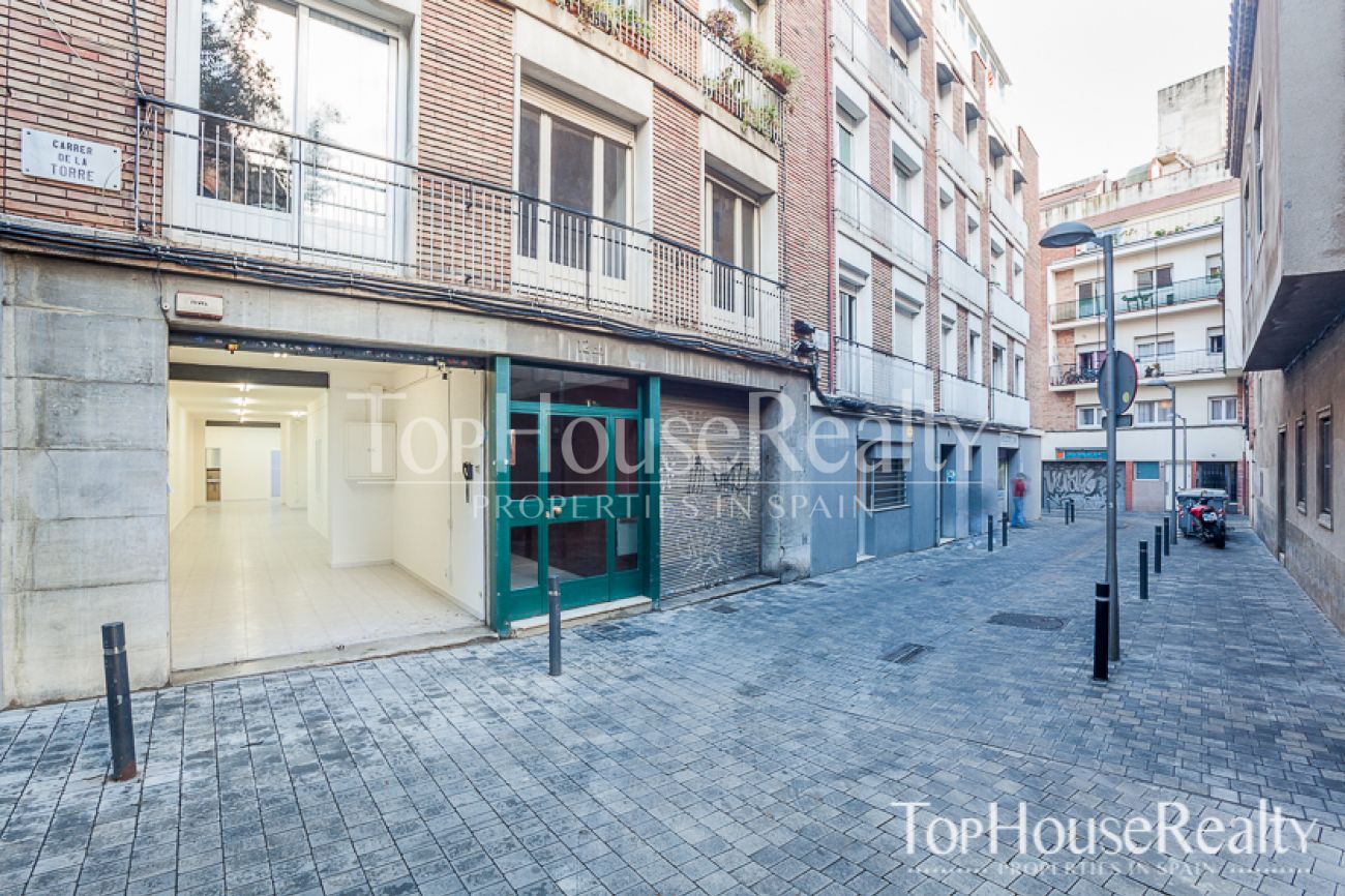 Commercial premises in the area of Saint Gervasi