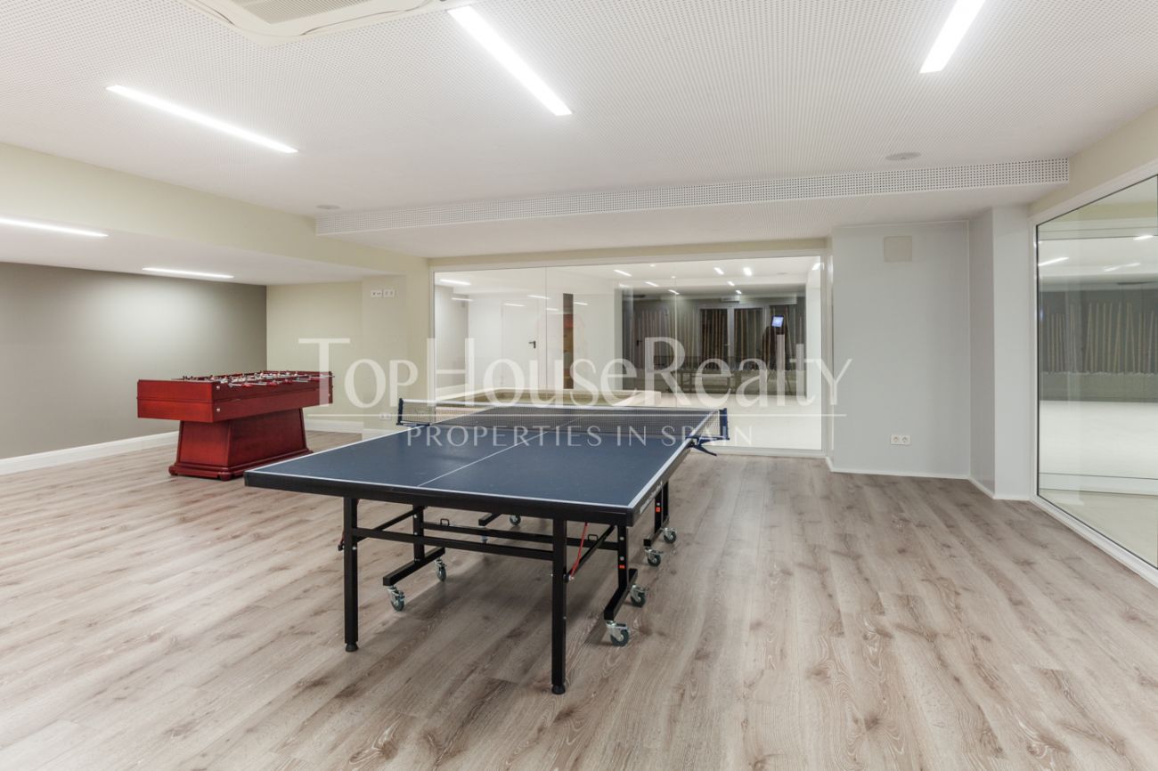 Excellent big modern apartment for rent in Barcelona