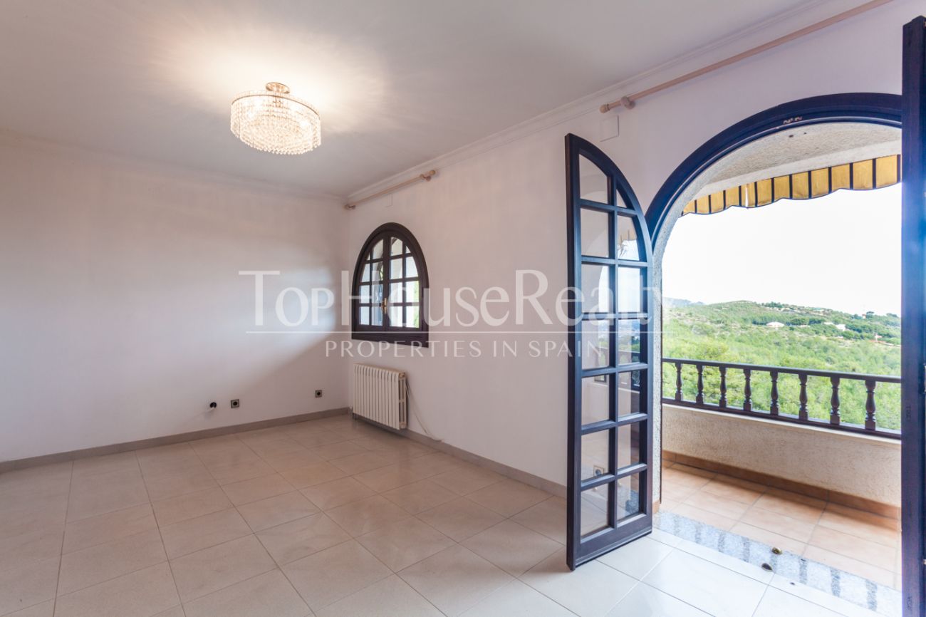 Big house of Castilian style with spectacular views