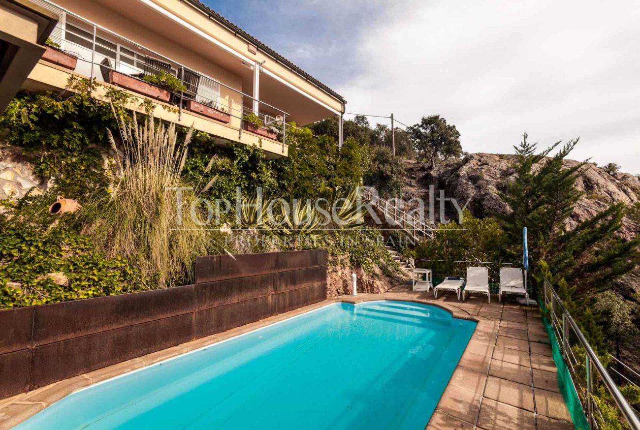 Great house with spectacular views in Tossa de Mar