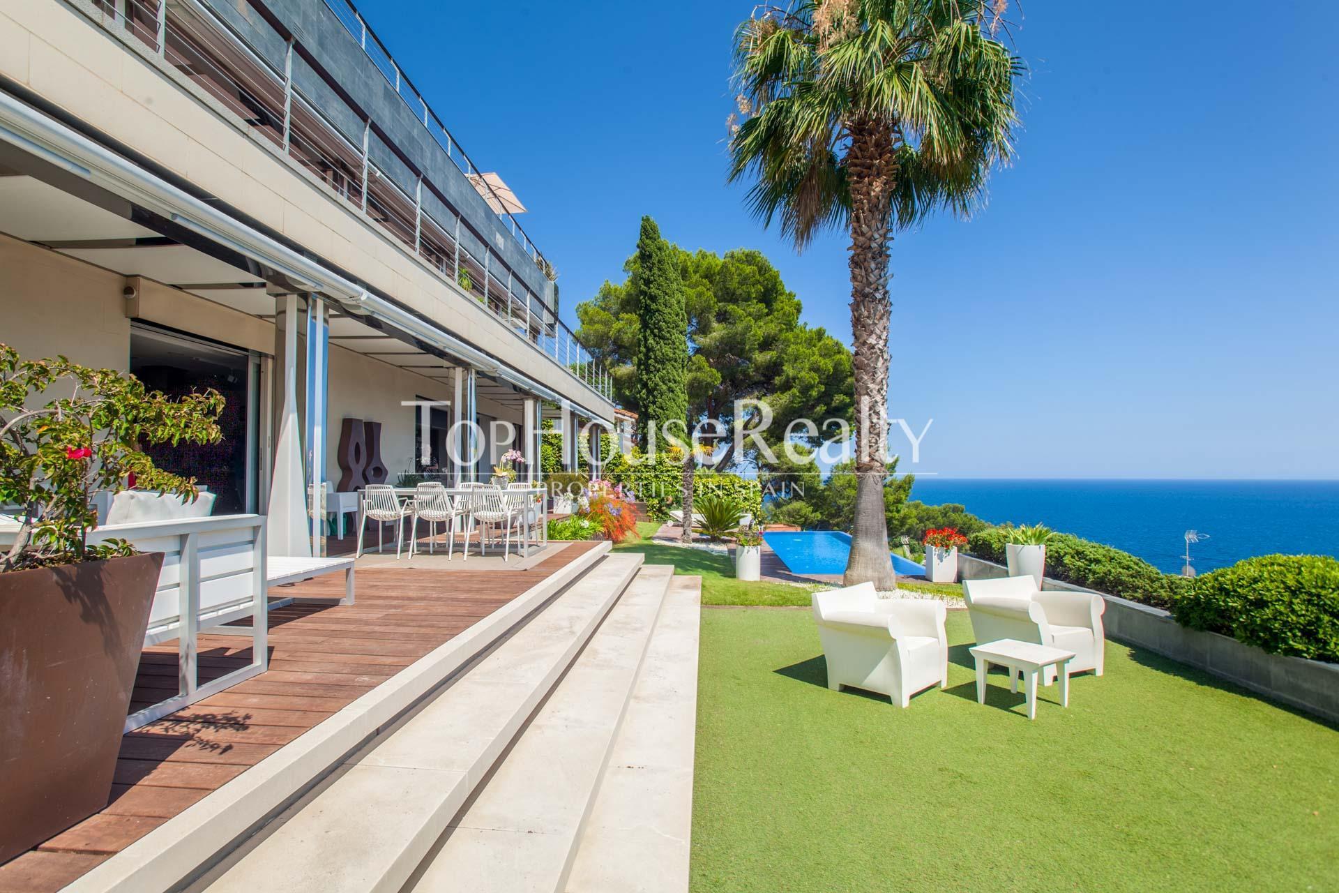 Spectacular house with sea views in Blanes (Costa Brava)