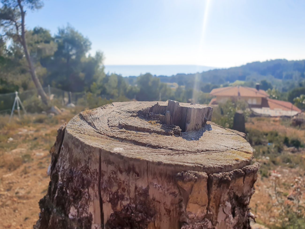 Magnificent plot with sea views in Sitges