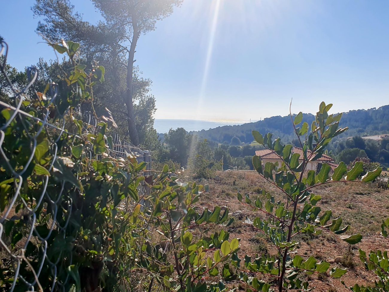 Magnificent plot with sea views in Sitges