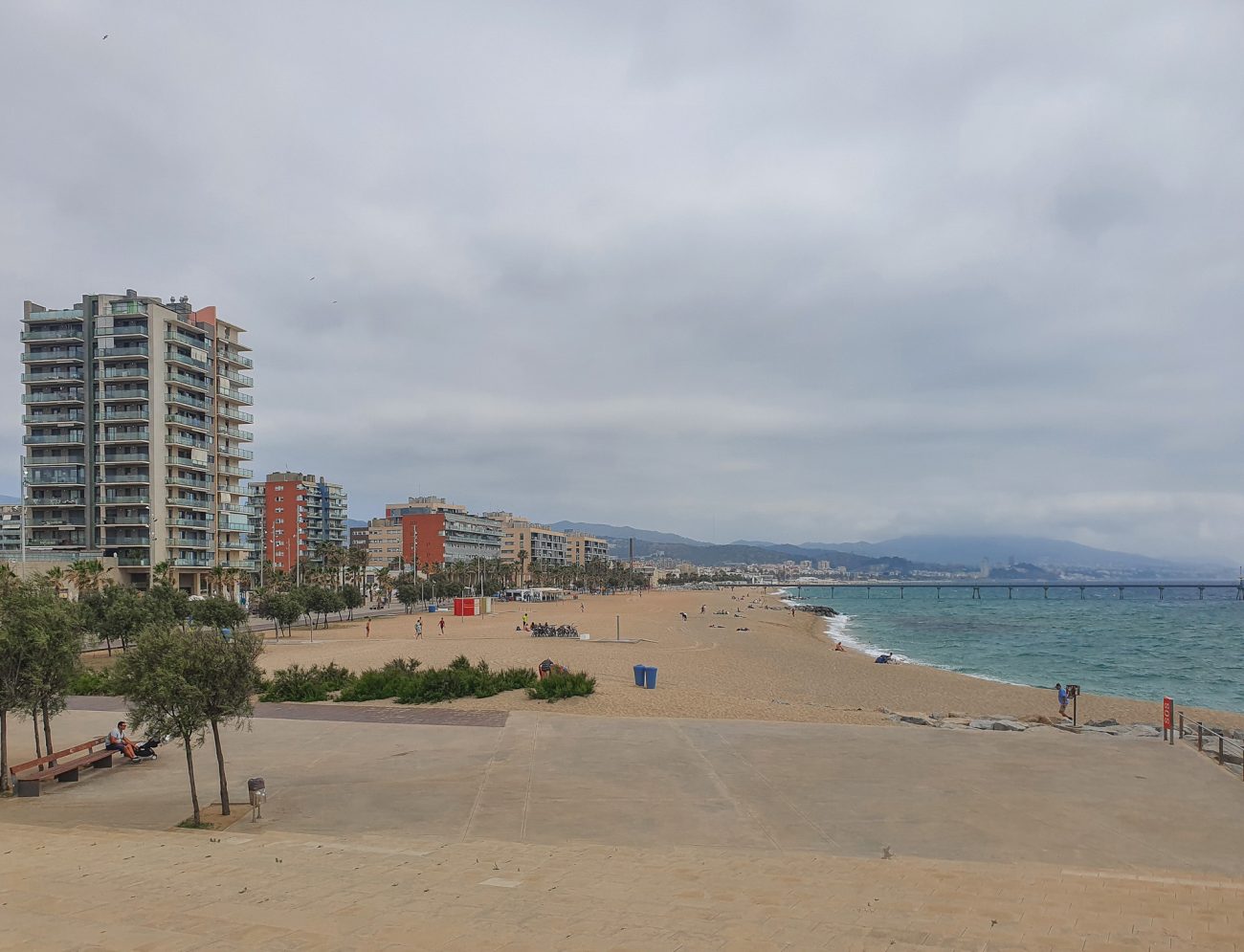 Espectacular apartamento con vistas al mar en primera línea de Badalona