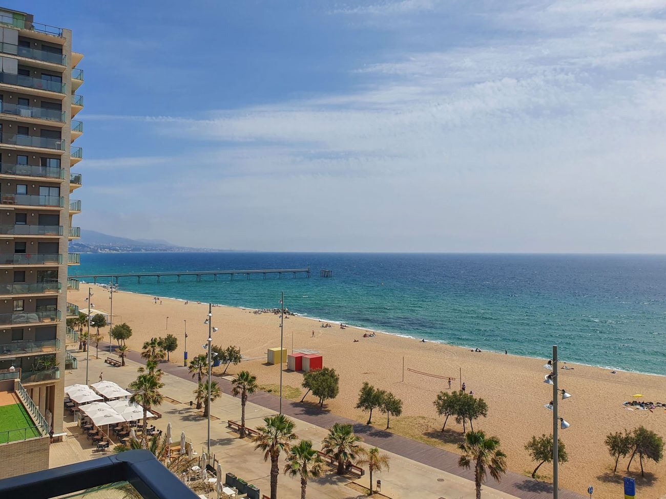 Espectacular apartamento con vistas al mar en primera línea de Badalona