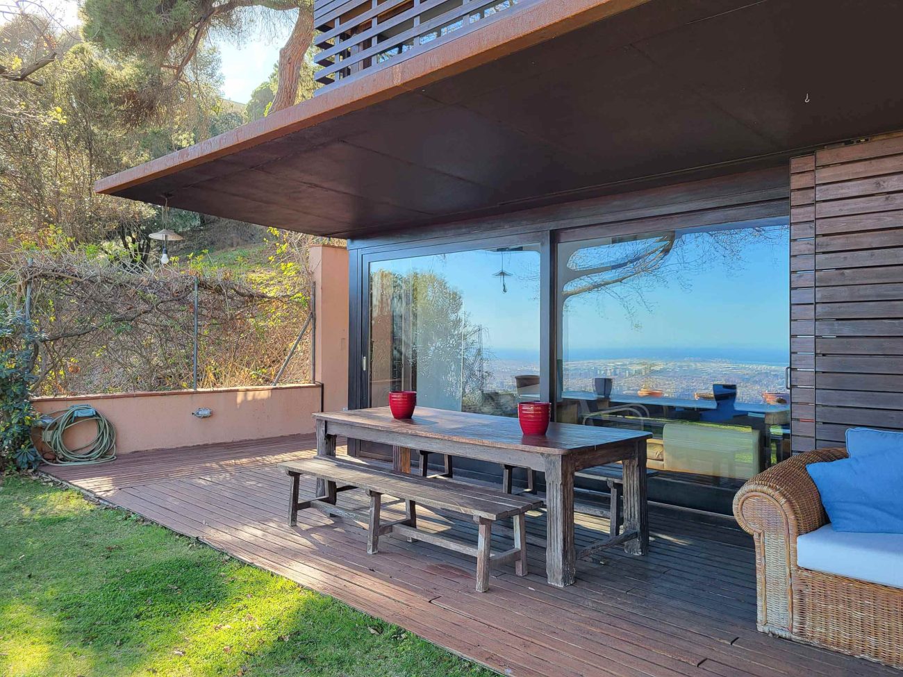 Enjoy the tranquility of Tibidabo in this stunning designer house