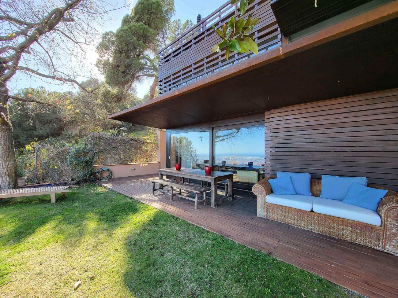 Enjoy the tranquility of Tibidabo in this stunning designer house