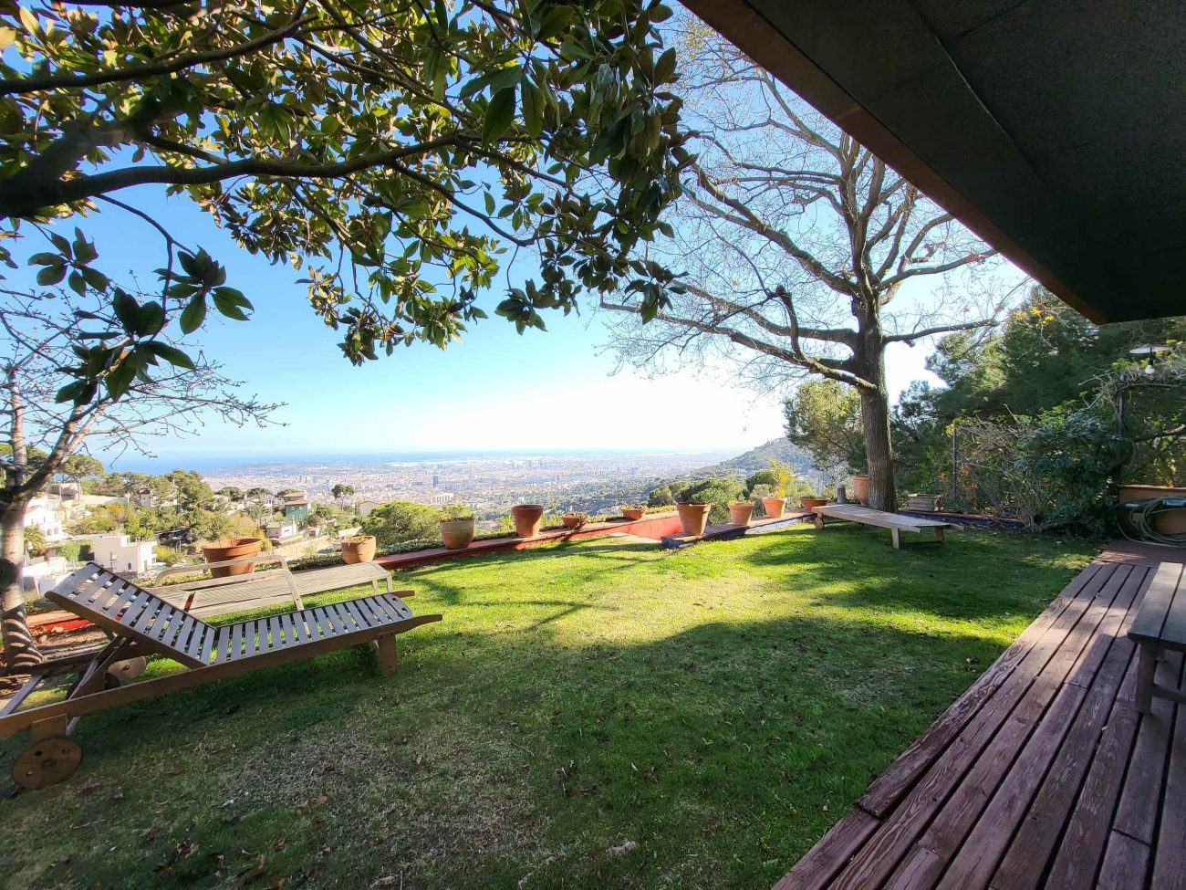 Enjoy the tranquility of Tibidabo in this stunning designer house