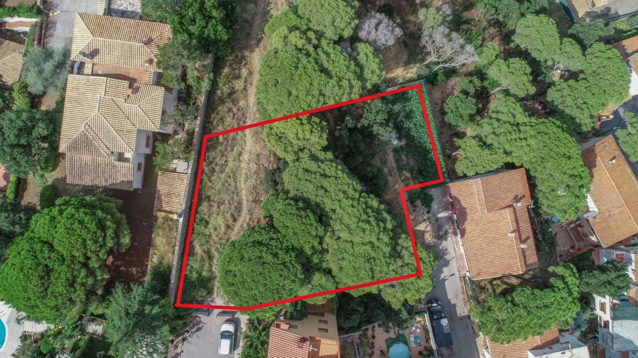 Unique plot with panoramic sea views in Sant Feliu de Guixols