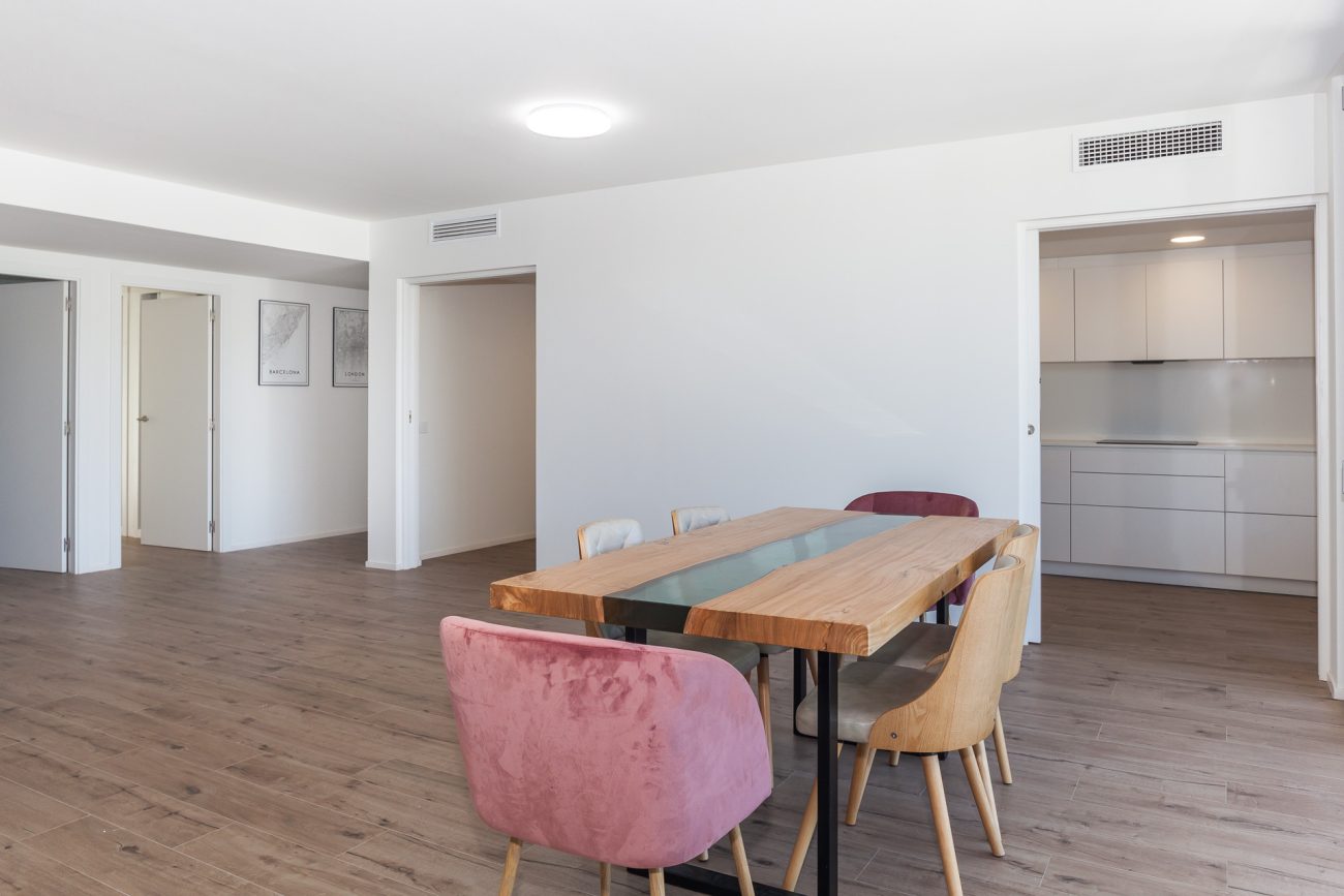 Two new apartments combined into one