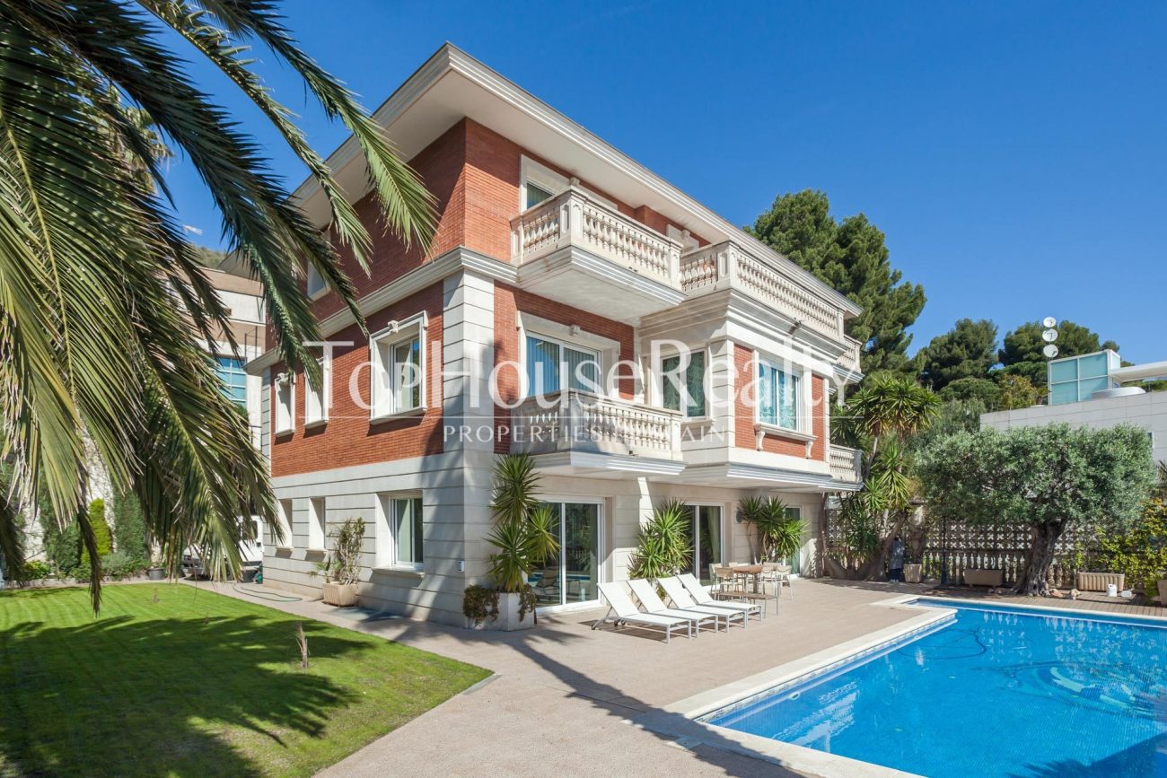 Spectacular house in the Pedralbes neighborhood with panoramic views