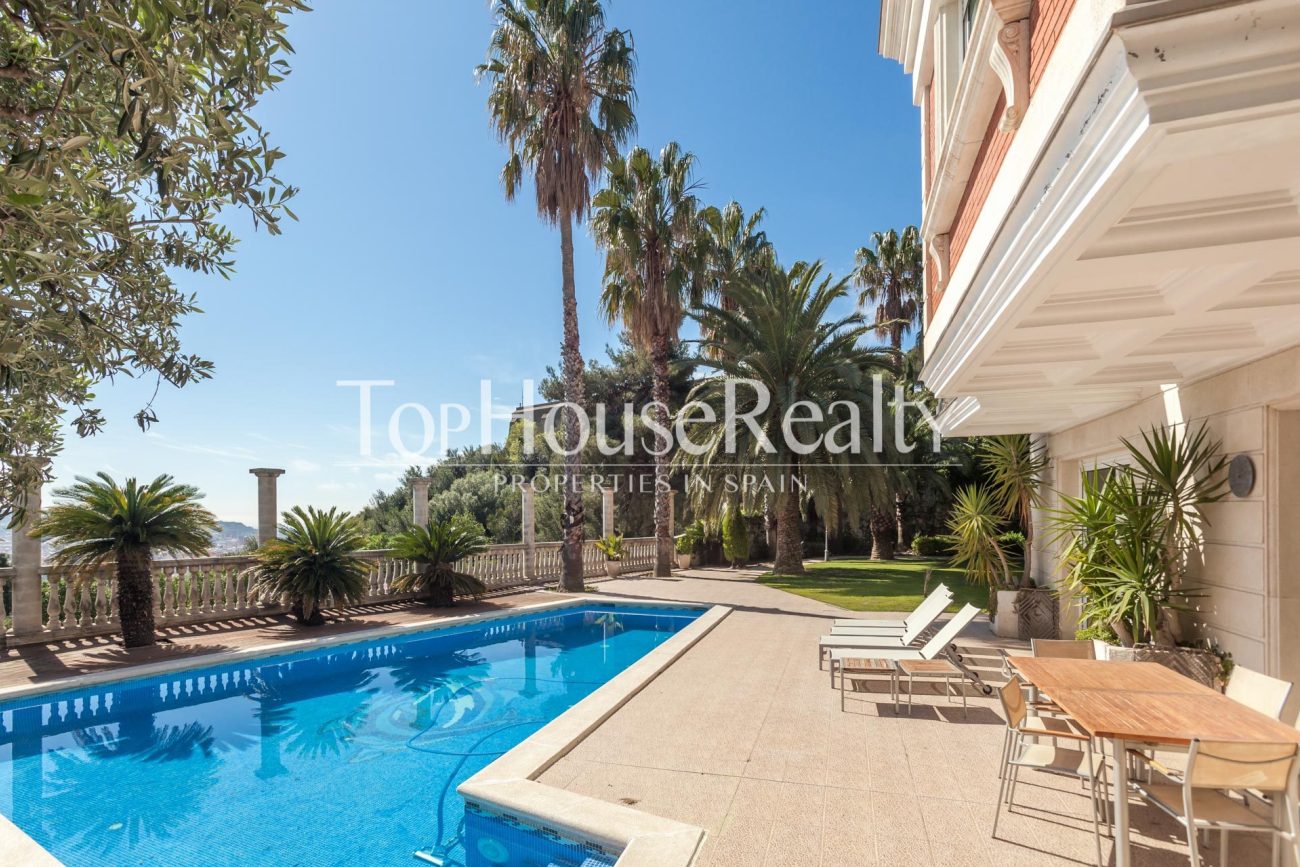 Spectacular house in the Pedralbes neighborhood with panoramic views