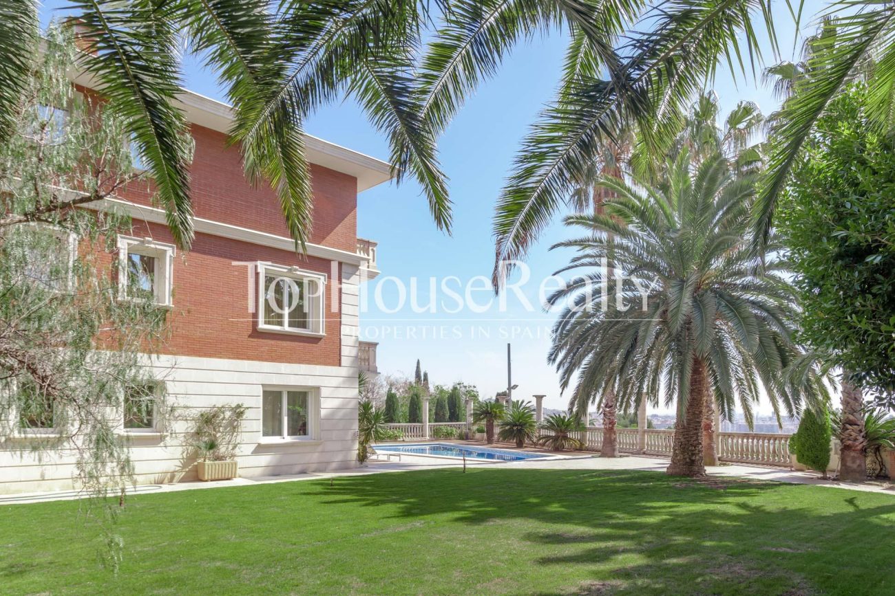 Spectacular house in the Pedralbes neighborhood with panoramic views
