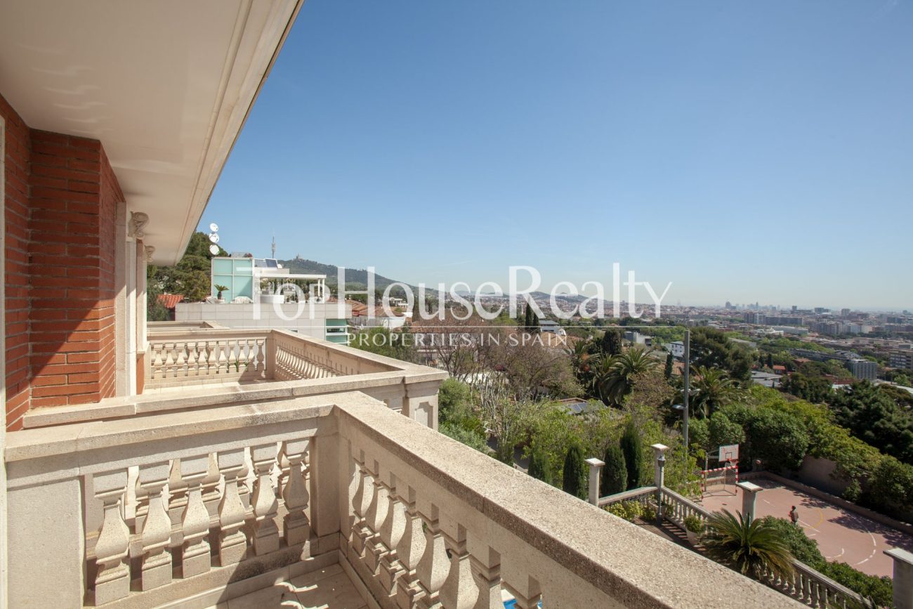 Spectacular house in the Pedralbes neighborhood with panoramic views