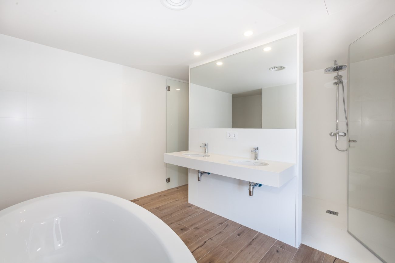 Two new apartments combined into one