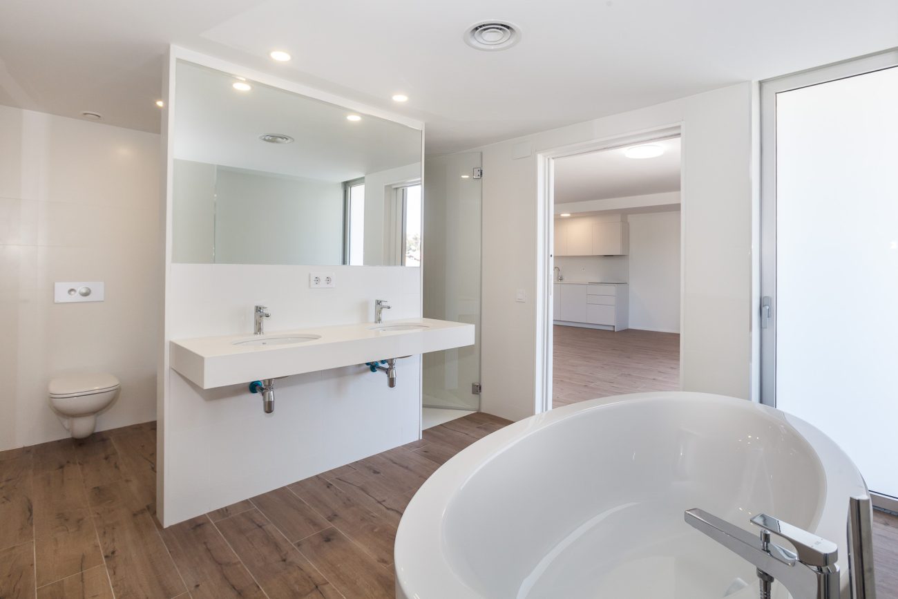 Two new apartments combined into one