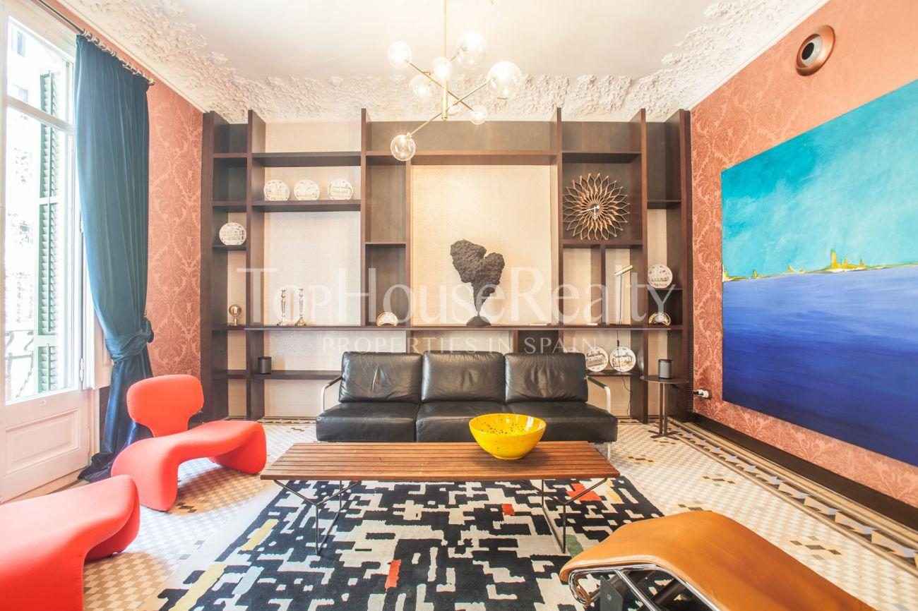 Spectacular flat in the Golden Square of Barcelona