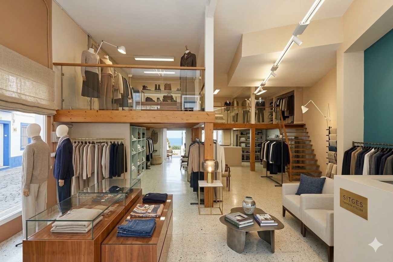 Commercial premises for rent in a prime area of Sitges