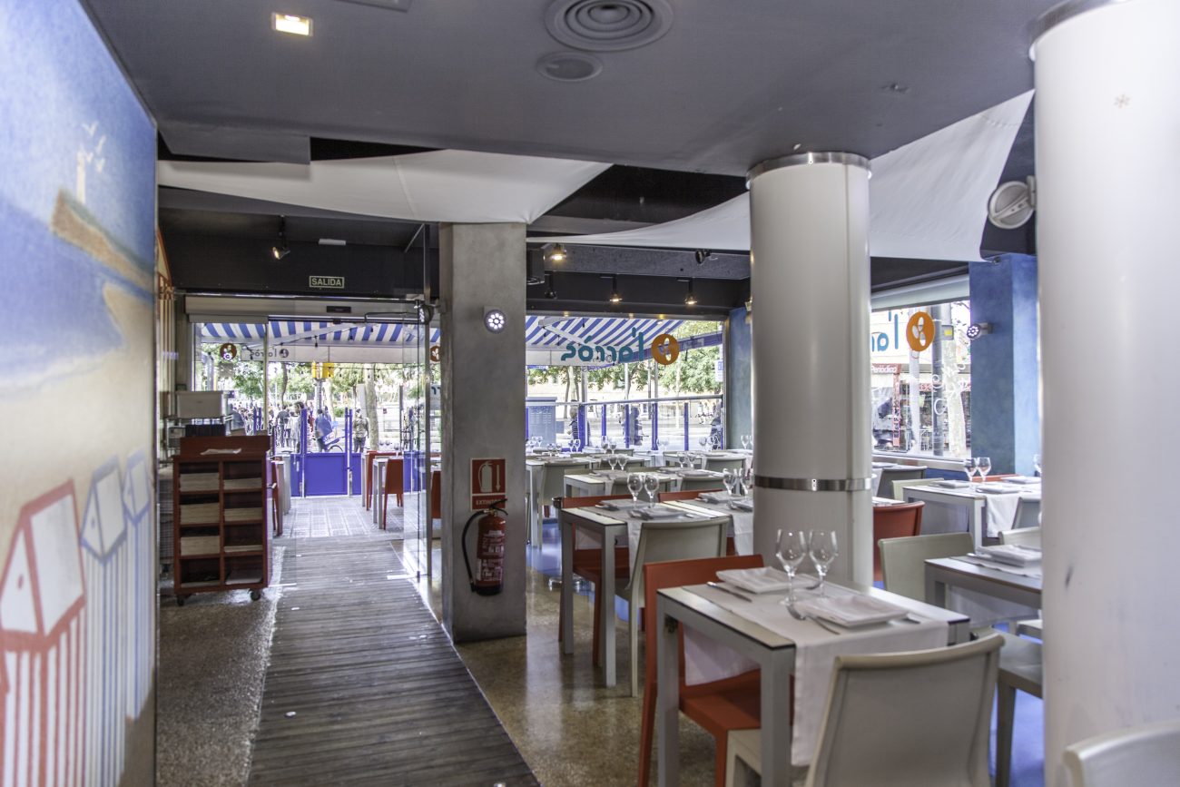 Fully functioning excellent restaurant in Barceloneta
