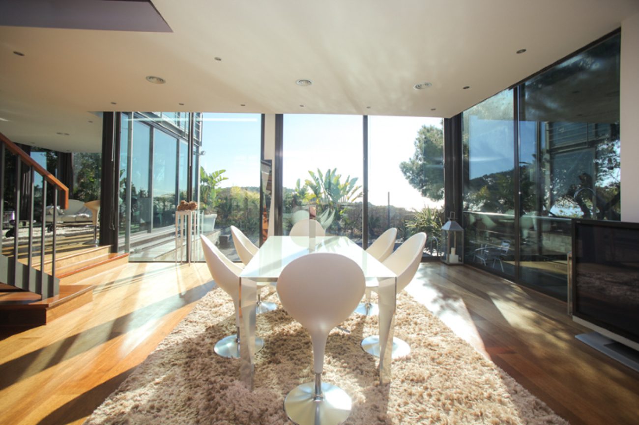Luxury designer villa with stunning sea views
