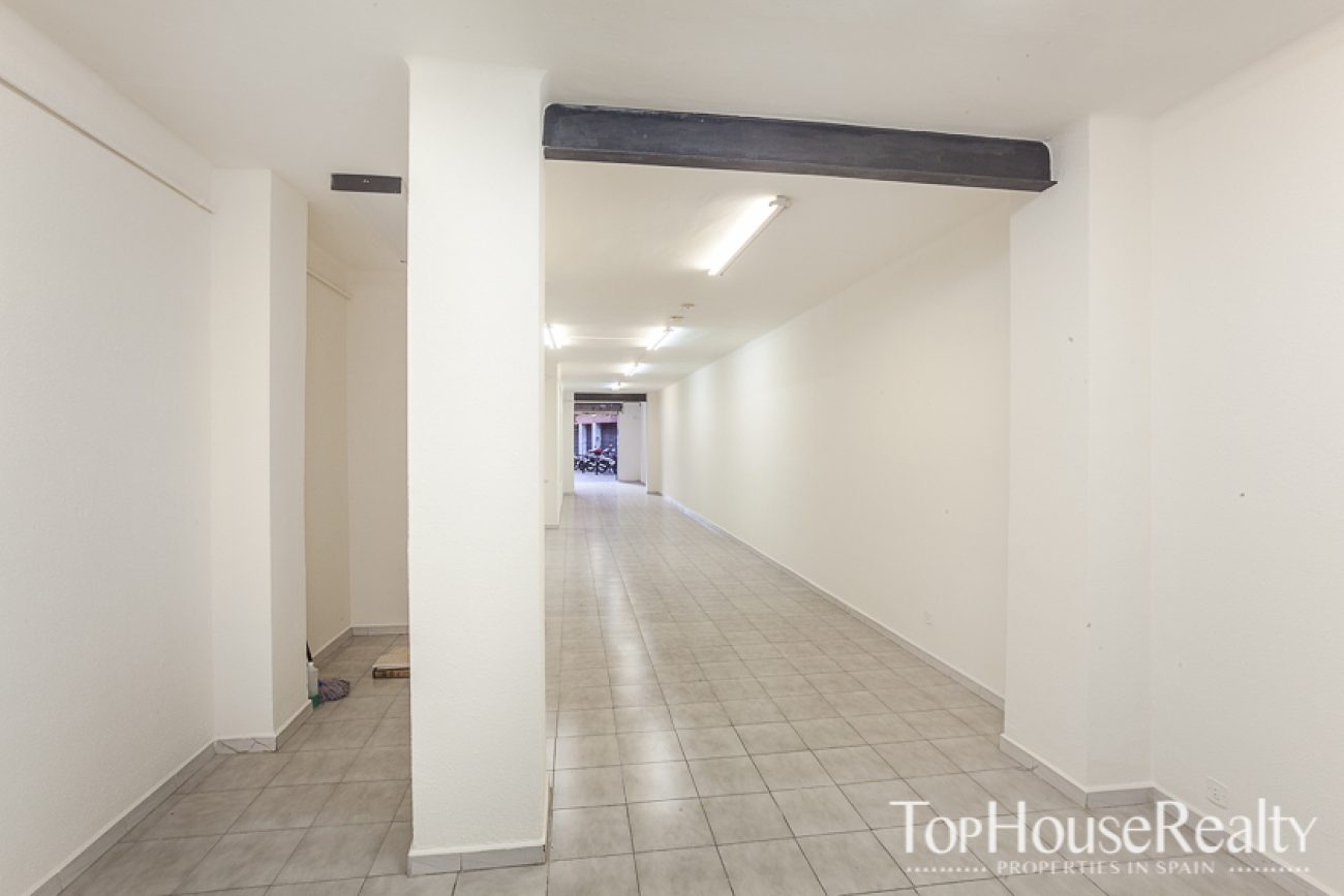 Commercial premises in the area of Saint Gervasi