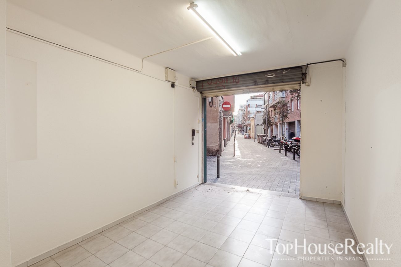 Commercial premises in the area of Saint Gervasi