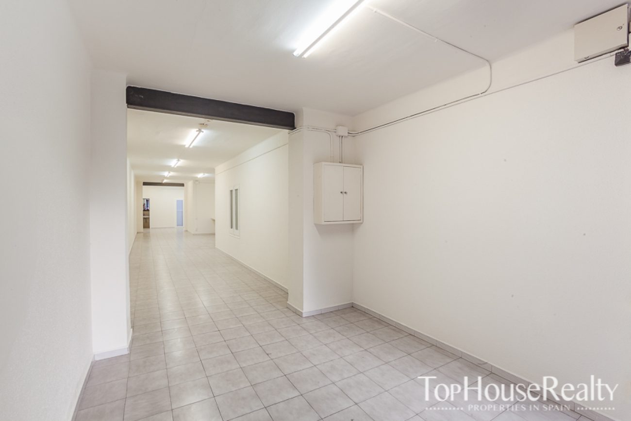 Commercial premises in the area of Saint Gervasi