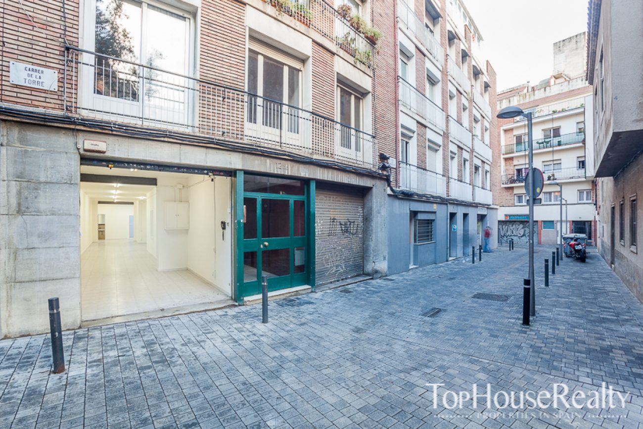 Commercial premises in the area of Saint Gervasi