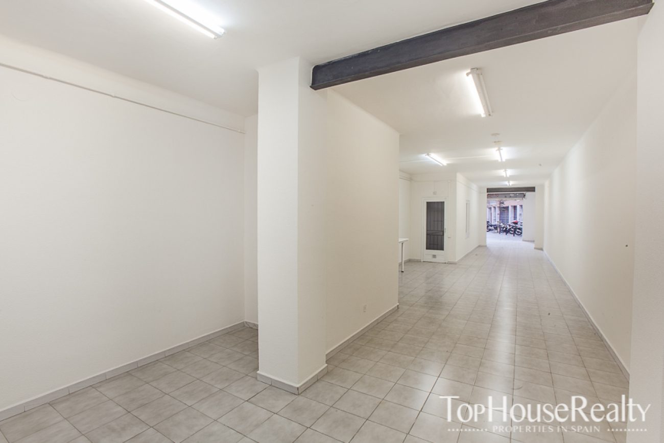 Commercial premises in the area of Saint Gervasi