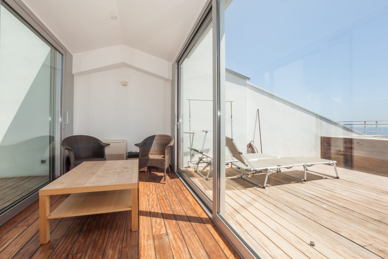 Attic triplex with breathtaking sea views
