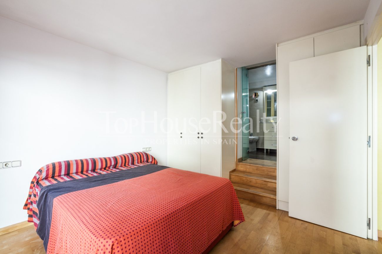 Big flat with a terrase in Barcelona