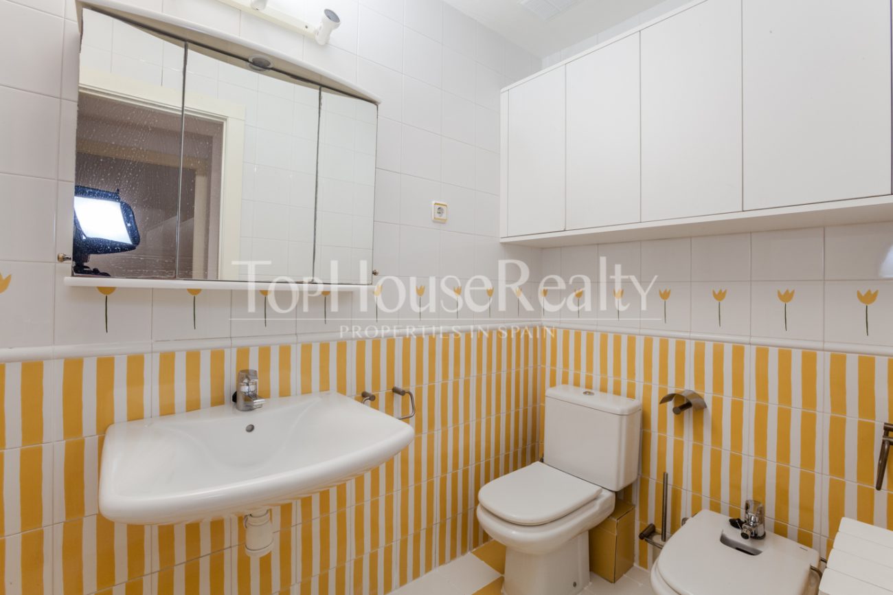 Big flat with a terrase in Barcelona