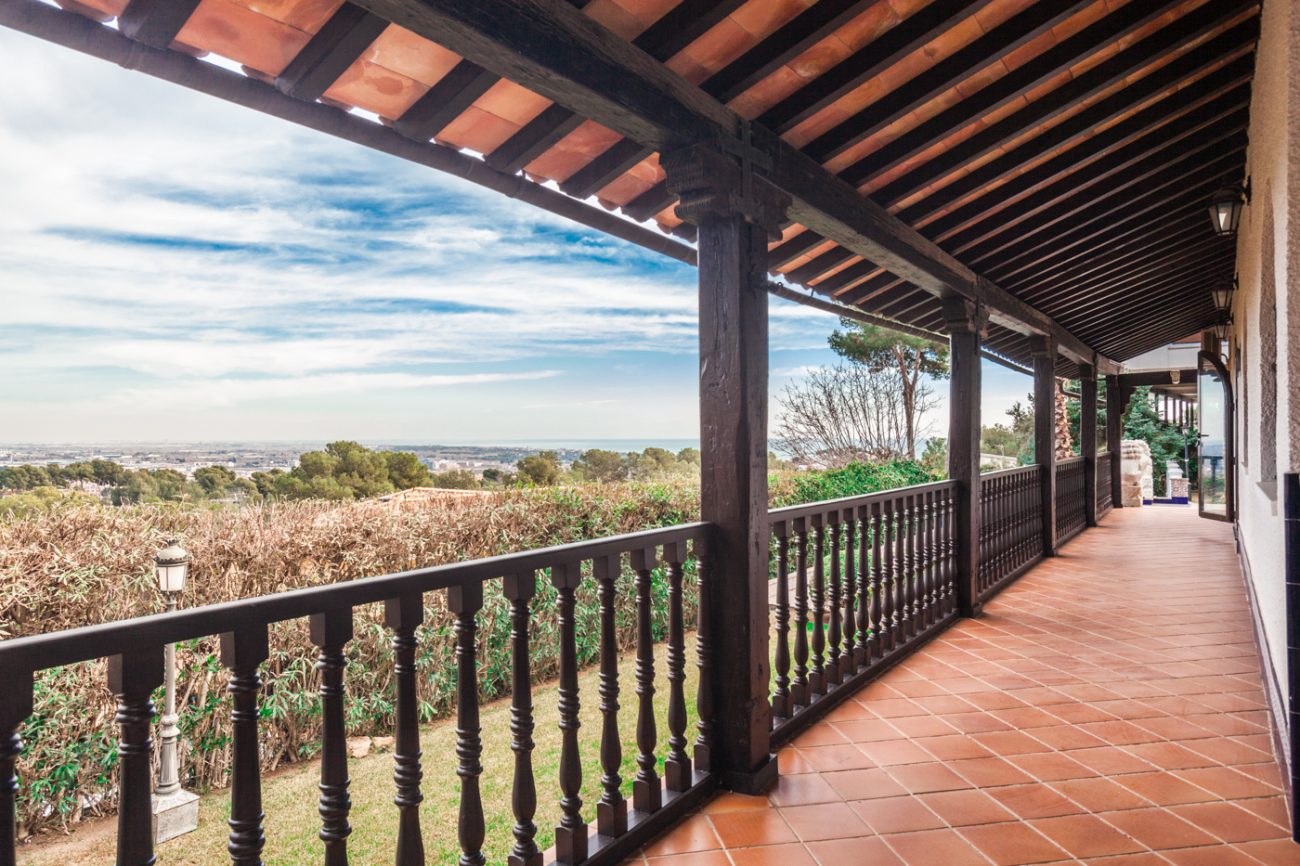 Big house of Castilian style with spectacular views