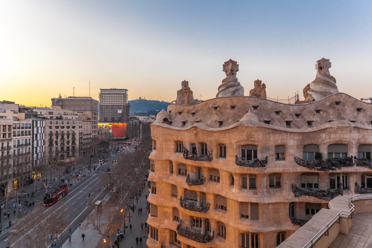 Spectacular flat in front of la Pedrera