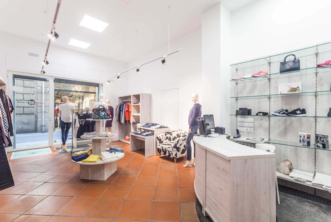 Fashion store in el Gótico