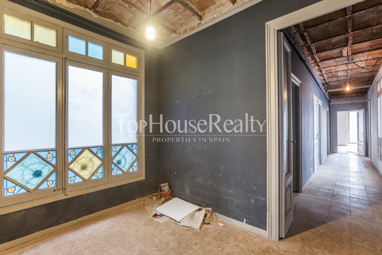 Majestic flat in listed building