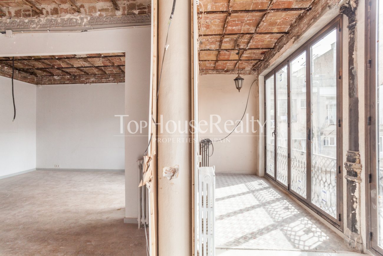 Majestic flat in listed building