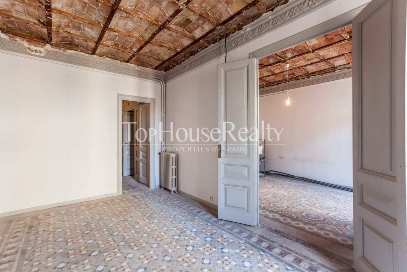 Majestic flat in listed building