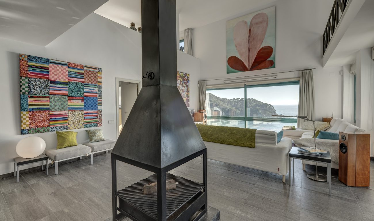 Magnificent designer house in Cala Canyelles, Lloret de Mar