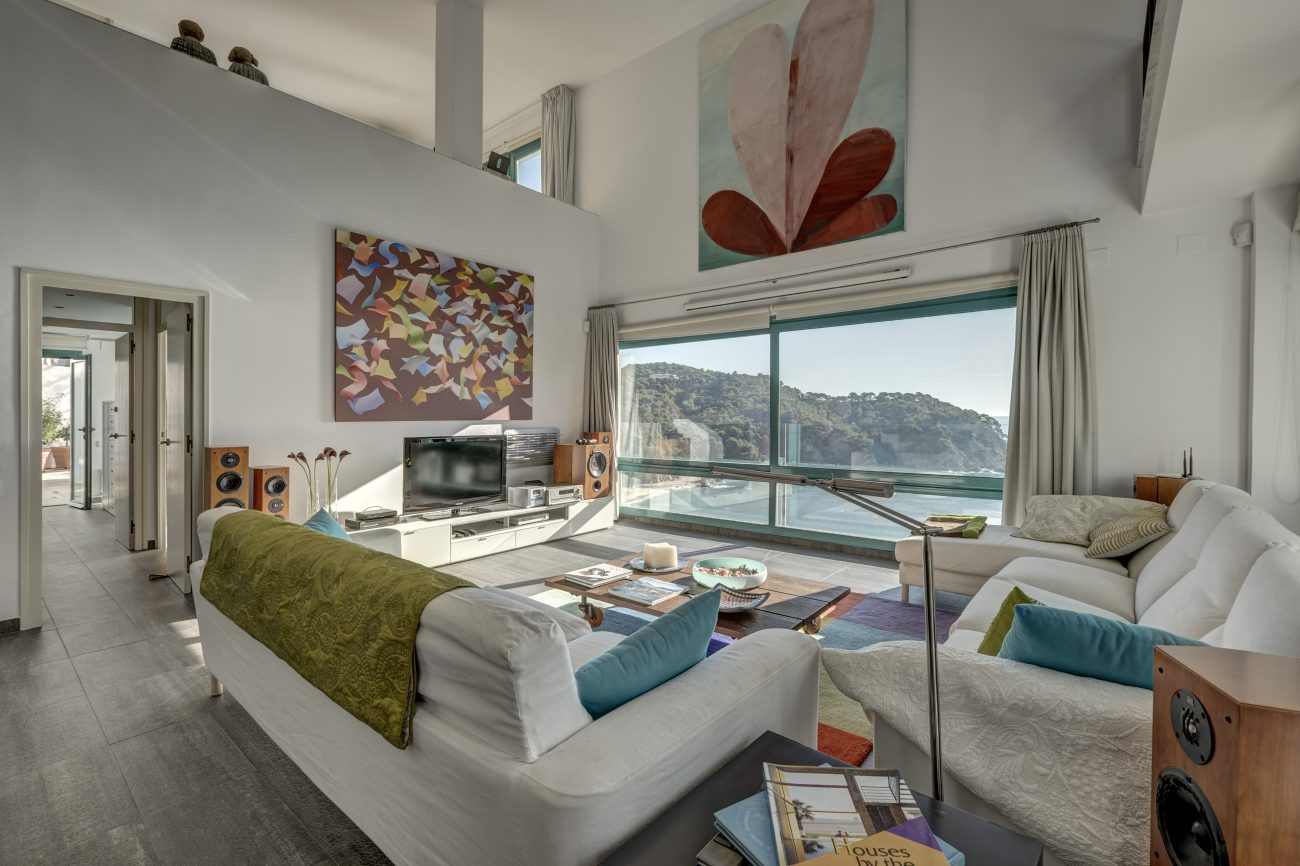 Magnificent designer house in Cala Canyelles, Lloret de Mar